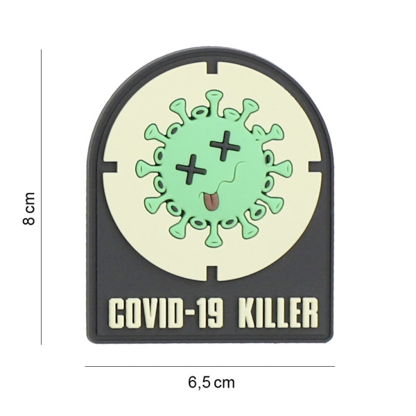Patch 3D PVC Covid-19 killer